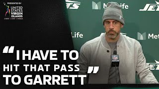 Aaron Rodgers Postgame Press Conference 121  Jets vs Seahawks [upl. by Candra]