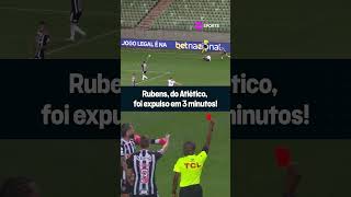 MEU DEUS O RUBENS TOMOU DOIS CARTÕES EM 3 MINUTOS E FOI EXPULSO shorts [upl. by Jose455]