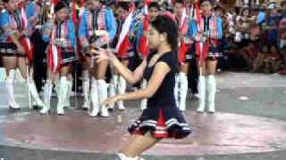 Majorette exebhition in Sto Nino feast in Muntinlupa [upl. by Phillipe]