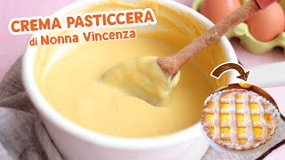 CREMA PASTICCERA di mia Nonna Vincenza ❤️ vellutata e facilissima  LifeampChiara [upl. by Davon288]