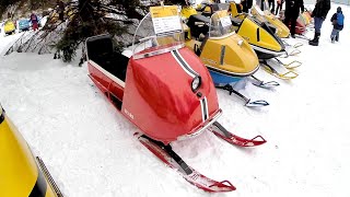 1967 SEARS Scorpion Vintage Snowmobile  Walk Around [upl. by Adilen]