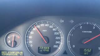 Volvo S60 D5 acceleration 0250 kmh [upl. by Wilda268]