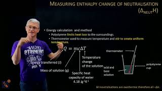 Acids Bases and Buffers  Enthalpy Change of Neutralisation [upl. by Annelak816]