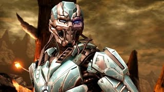 Mortal Kombat X  Triborg Klassic Ladder Walkthrough and Ending Cyber Sub Zero [upl. by Tips]