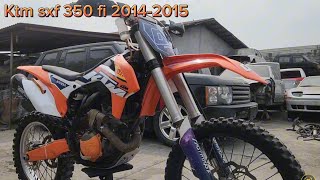 Ktm sxf 350 fi 20142015 Walk through [upl. by Nylaroc]