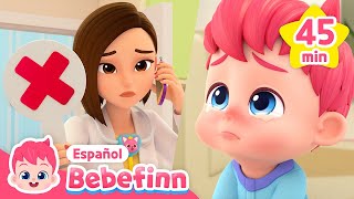 Mi Familia Me Cuida Cuando Me Enfermo🤒  Canción de Boo Boo  Bebefinn Canciones Infantiles [upl. by Odnalo]