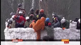 Maslenitsa Pancake Week Prelent festival fun story Russia  BBC  2nd March 2020 [upl. by Einned]