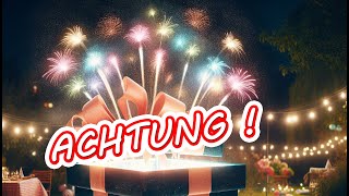 Achtung  Geburtstag [upl. by Colpin]