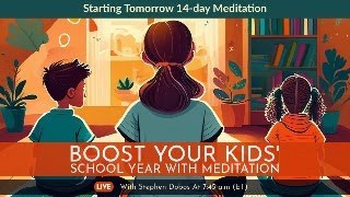 Boost your kids school year with meditation [upl. by Neersin496]