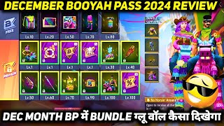 NEXT DECEMBER MONTH BOOYAH PASS 2024 FREE FIRE NEW ELITE PASS SEASON 24 FULL REVIEW BUNDLE EMOTE FF [upl. by Eelyme]