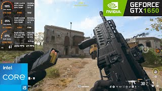 GTX 1650  Call of Duty Warzone 3 [upl. by Erdei]