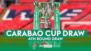 LIVE Carabao Cup Fourth Round Draw [upl. by Sitoel]