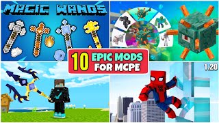 Top 10 epic mods for minecraft pocket edition  Best Minecraft mods 120  Annie X Gamer [upl. by Paula]