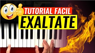 Exaltate  Marcos Witt  Tutorial de Piano Facil [upl. by Farica]