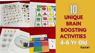 10 Brain Boosting Activities for Toddlers  Age 3 to 6 yr old  Brainy Buds Kids [upl. by Hailahk]