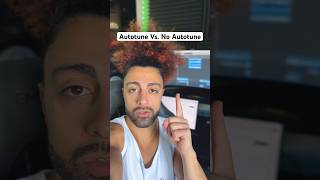 Autotune Vs No Autotune 😳 Which one sounds better 🤔 studio artist producer shorts [upl. by Azeret]