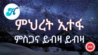 MIhret Etefa  Misgana Yibza Yibza ምስጋና ይብዛ ይብዛ Lyrics Video [upl. by Wasson246]