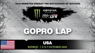 Travis Pastrana GoPro Backflip and Lap  Team Puerto Rico  Monster Energy FIM MXoN RedBud [upl. by Clellan998]