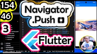 46NavigatorPush  Flutter Course 2024 بالعربى [upl. by Mehitable386]