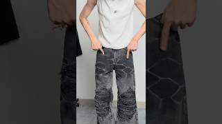 ngasihunjuk Baggy Distressed Jeans di Shopee [upl. by Nolyk]