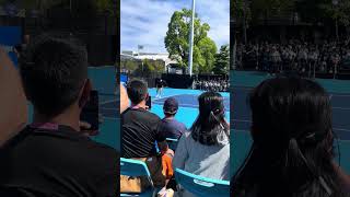 Tsitsipas serve practice from side view [upl. by Nova]