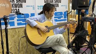 LIVESungha Jung Flaming  Shinyoung Lee  Fingerstyle Guitar [upl. by Nadine]