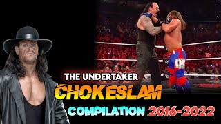 WWE The Undertaker Chokeslams Compilation 20162022 [upl. by Ethban88]