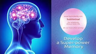 Develop a super power memory  Hypnodaddy manifestations [upl. by Koziara111]