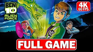 Ben 10 Alien Force Gameplay Walkthrough FULL GAME 4K 60FPS [upl. by Anelrad368]