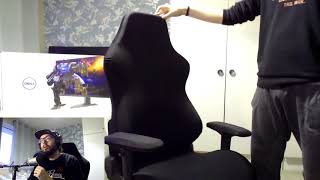 How to Fix a peeling Gaming Chair  Seat Cover Review [upl. by Swaine]