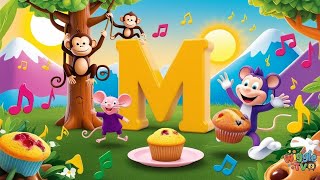 quotThe Marvelous Letter M Song  Fun amp Learning for Kidsquot  ABC Nursery Rhymes [upl. by Evin]