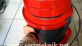 Süpürge Motoru Serin Teknik ST02a003 Kodlu SİX Motorumuzun Uygulaması [upl. by Dawkins]