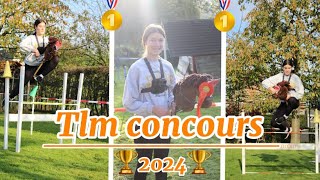 Tlm concours 2024 🏆🐴🥇  springen crossen high jump en dressuur 😱 [upl. by Vas]