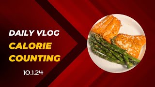 Daily Vlog Calorie Counting 10124 caloriedeficit weightlossjourney dailyvlog dailylife [upl. by Mcarthur]