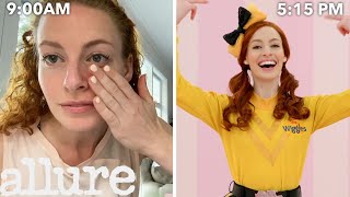 The Wiggles Emma Watkins Entire Routine from Waking Up to Showtime  Allure [upl. by Ahseneuq141]