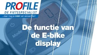 Wat doet een display op een elektrische fiets door Gazelle [upl. by Rofotsirk]