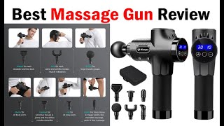 Best Massage Gun Review 2024 [upl. by Berlyn]