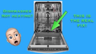 GE Dishwasher Not Heating EASY FIX [upl. by Anikahs983]