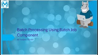 Mule Batch Processing using Batch Job Component Batch Job Scope [upl. by Tahmosh]