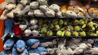 Sea Life Orlando Aquarium Gift Shop Stuffed Animals [upl. by Nilyram]