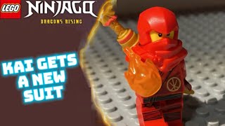 Kai gets a new suit  Ninjago Dragons Rising [upl. by Ybeloc]