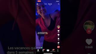 vacances 5semaine tiktok beaute repost dance faitesmoipercer youtube pourtoi [upl. by Aiam105]