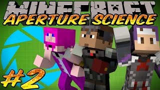 Minecraft Aperture Science Fissure Map Part 2 w Logdotzip amp Kkcomics [upl. by Engdahl539]