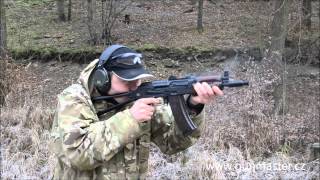 AKS74U shooting [upl. by Eanahc]