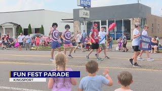 Fun Fest kicks off in Kingsport with annual parade [upl. by Aitnwahs119]