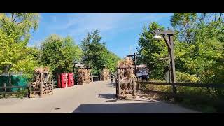 First Ride Terror Twister 2 Review Fright Fest Opening Day Six Flags Great America 91424 [upl. by Crowe]