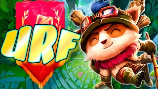 Teemo Challenge I Play as Every Champ in URF [upl. by Barrie]