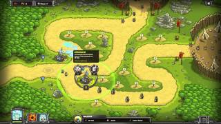 Kingdom Rush Walkthrough  Ruins Of Aceroth  Iron Challenge Steam versionHD [upl. by Onimod]