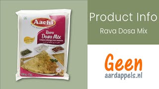 Aachi Rava Dosa Mix [upl. by Shannen]