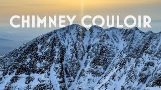 Mount Katahdin  Skiing Chimney Couloir [upl. by Ita524]